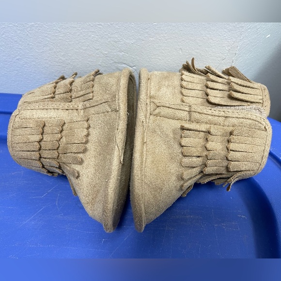 First Steps, Stepping Stones Moccasins baby 3-6 months VERY CUTE - Picture 12 of 13